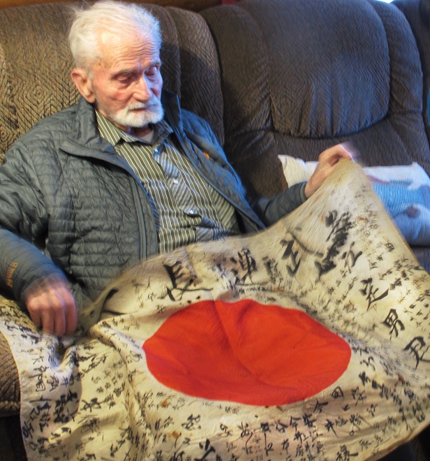 OBON SOCIETY receives WWII battlefield souvenirs that were carried home from war. These NBHR are sent by veterans and their families, and come from every state across America and from as far away as Canada, Australia, The Philippines and beyond.